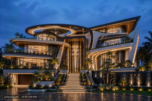 Arsitektur untuk Kabupaten Lombok Barat. — pandangan arsitektur 3
